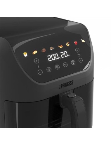 Freidora por Aire Airfryer / Sin Aceite Princess SlimFry 182476/ 2000W/ Capacidad 8L