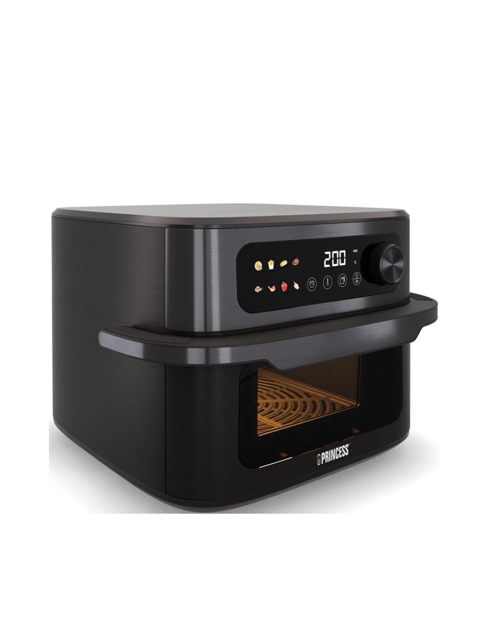 Freidora por Aire Airfryer / Sin Aceite Princess MaxiCrisp 182480/ 1700W/ Capacidad 10L