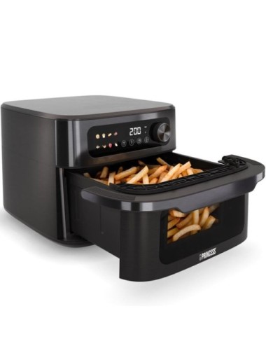 Freidora por Aire Airfryer / Sin Aceite Princess MaxiCrisp 182480/ 1700W/ Capacidad 10L