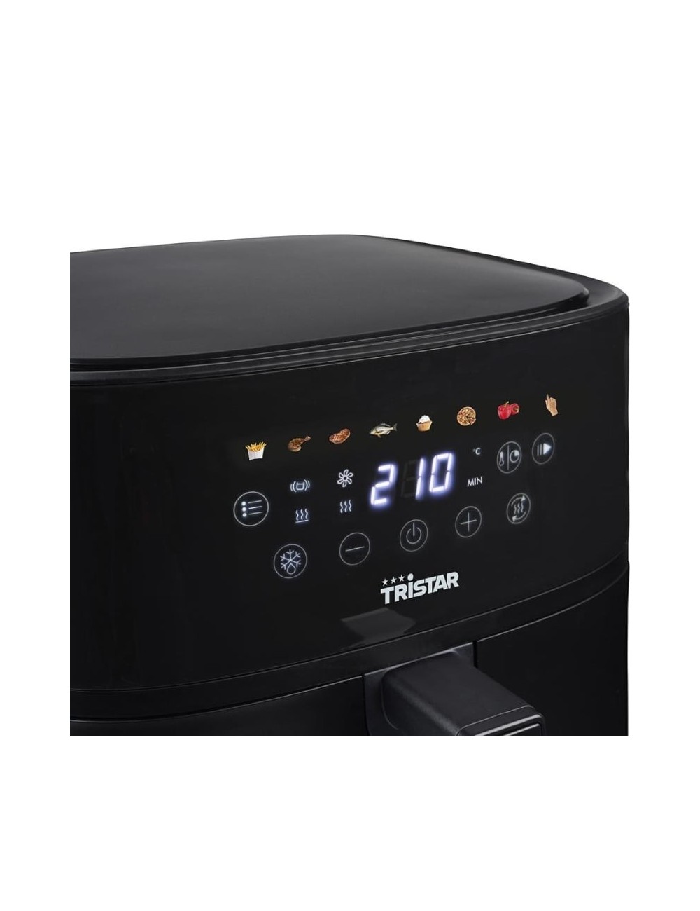 Freidora por Aire Airfryer / Sin Aceite Tristar FR-9071 Digital/ 2000W/ Capacidad 8L