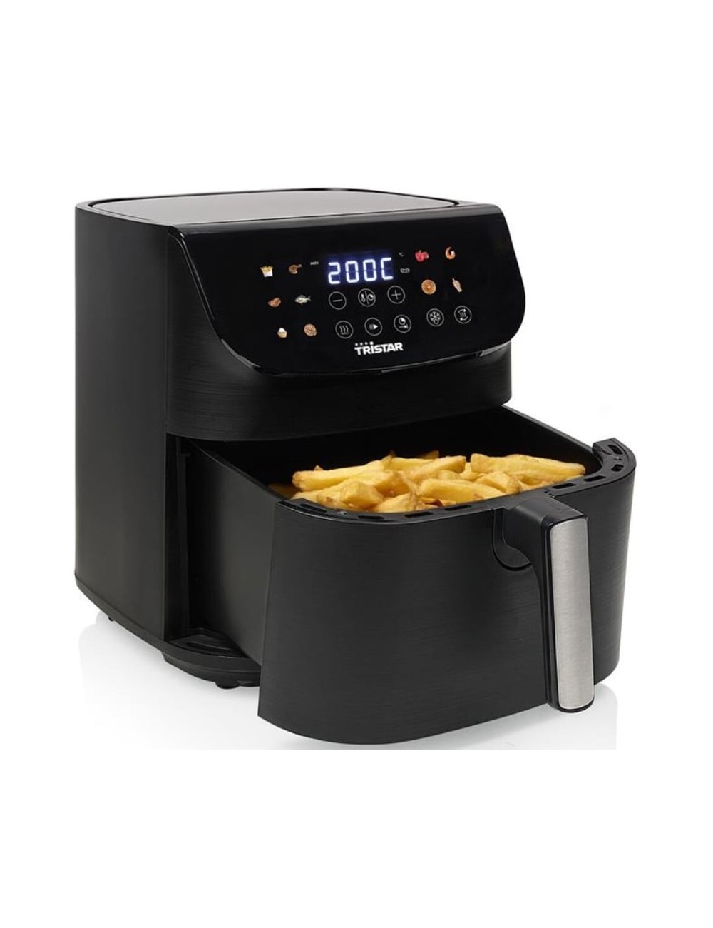 Freidora por Aire Airfryer / Sin Aceite Tristar FR-9073 Digital/ 1800W/ Capacidad 9L