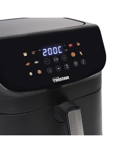 Freidora por Aire Airfryer / Sin Aceite Tristar FR-9073 Digital/ 1800W/ Capacidad 9L