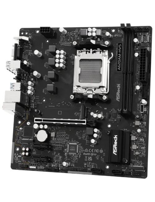 Placa Base Asrock A620AM-HVS/ DDR5/ PCIe 4.0/ Socket AM5/ Micro ATX