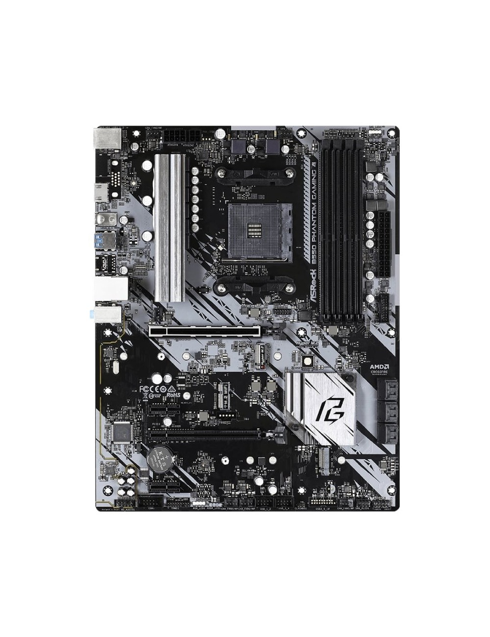 Placa Base Asrock B550 Phantom Gaming 4/ DDR4/ PCIe 4.0/ Socket AM4
