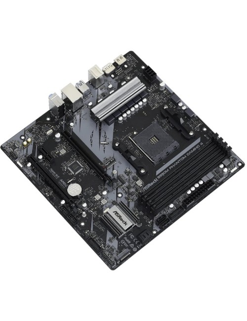 Placa Base Asrock B550M Phantom Gaming 4/ DDR4/ PCIe 4.0/ Socket AM4/ Micro ATX