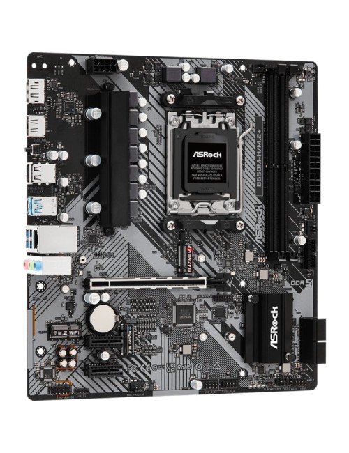 Placa Base Asrock B650M-H/M.2+/ DDR5/ PCIe 4.0/ Socket AM5/ Micro ATX