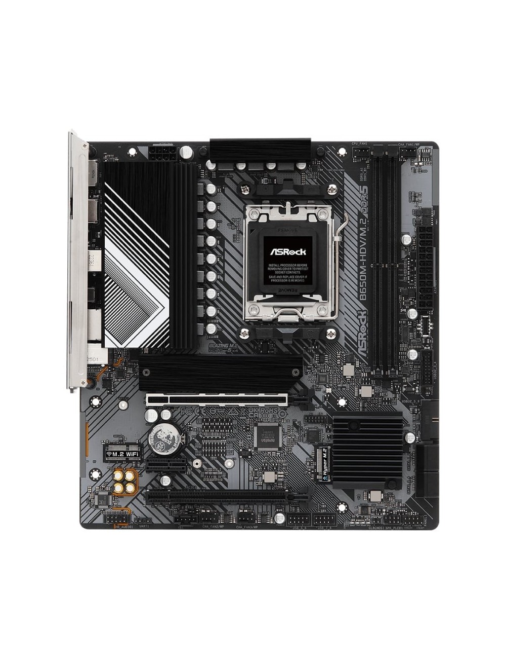 Placa Base Asrock B650M-HDV/M.2/ DDR5/ PCIe 5.0/ Socket AM5/ Micro ATX