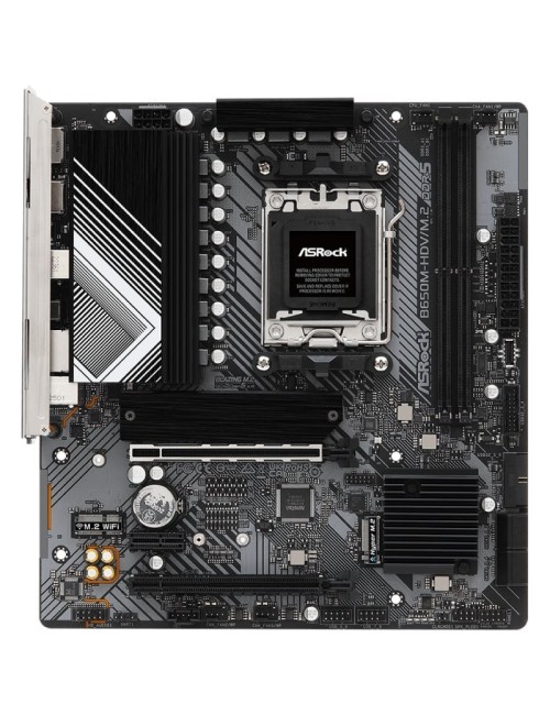 Placa Base Asrock B650M-HDV/M.2/ DDR5/ PCIe 5.0/ Socket AM5/ Micro ATX