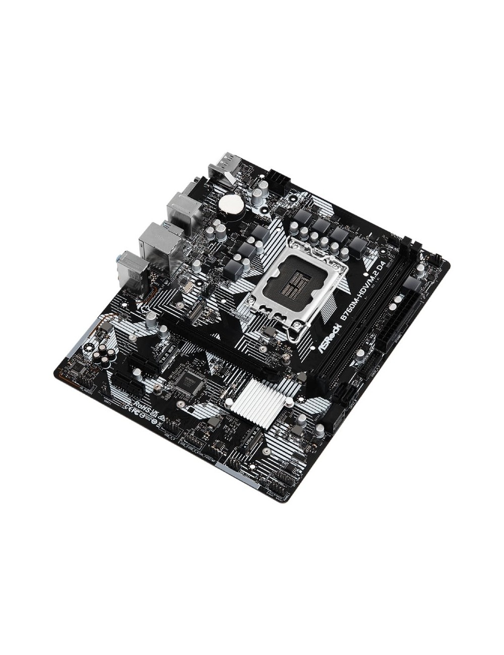 Placa Base Asrock B760M-HDV M2 D4 Socket 1700/ DDR4/ PCIe 4.0/ Micro ATX