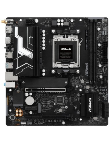 Placa Base Asrock B850M-X WiFi R2.0/ DDR5/ PCIe 5.0/ Socket AM5/ Micro ATX