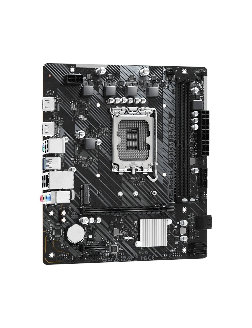 Placa Base Asrock H610M-H2/M.2 Socket 1700/ DDR4/ PCIe 4.0/ Micro ATX