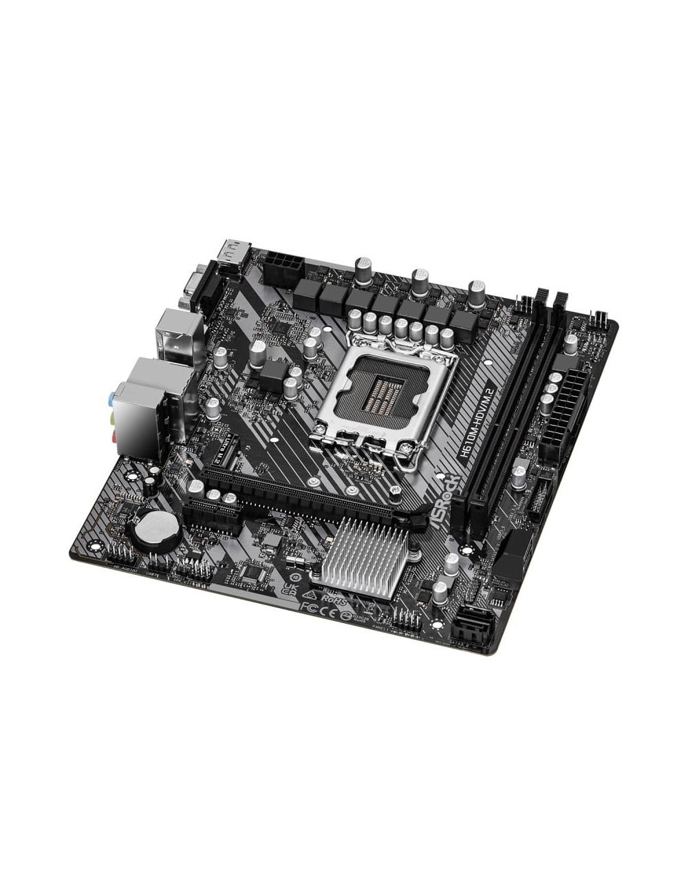 Placa Base Asrock H610M-HDV M2 R2 Socket 1700/ DDR4/ PCIe 4.0/ Micro ATX