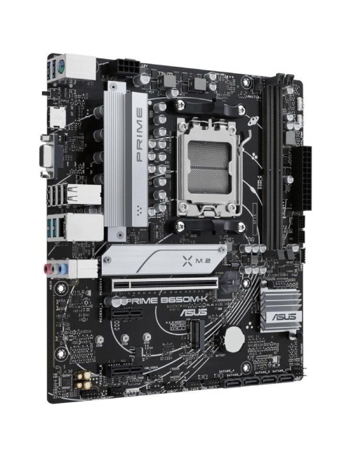 Placa Base Asus Prime B650M-K/ Socket AM5/ DDR5/ PCIe 5.0/ Micro ATX
