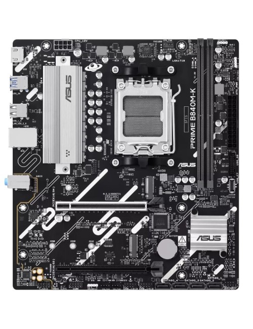 Placa Base Asus Prime B840M-K Socket AM5/ DDR5/ PCIe 4.0/ Micro ATX