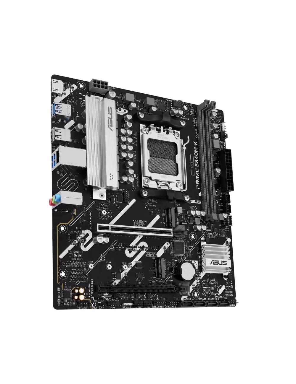 Placa Base Asus Prime B840M-K Socket AM5/ DDR5/ PCIe 4.0/ Micro ATX