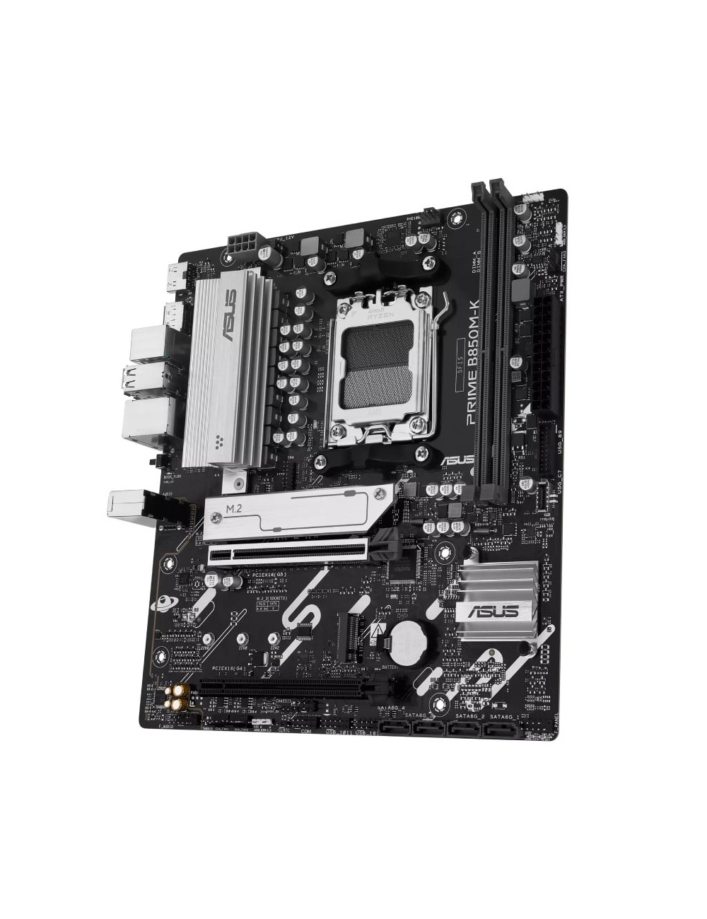 Placa Base Asus Prime B850M-K Socket AM5/ DDR5/ PCIe 5.0/ Micro ATX