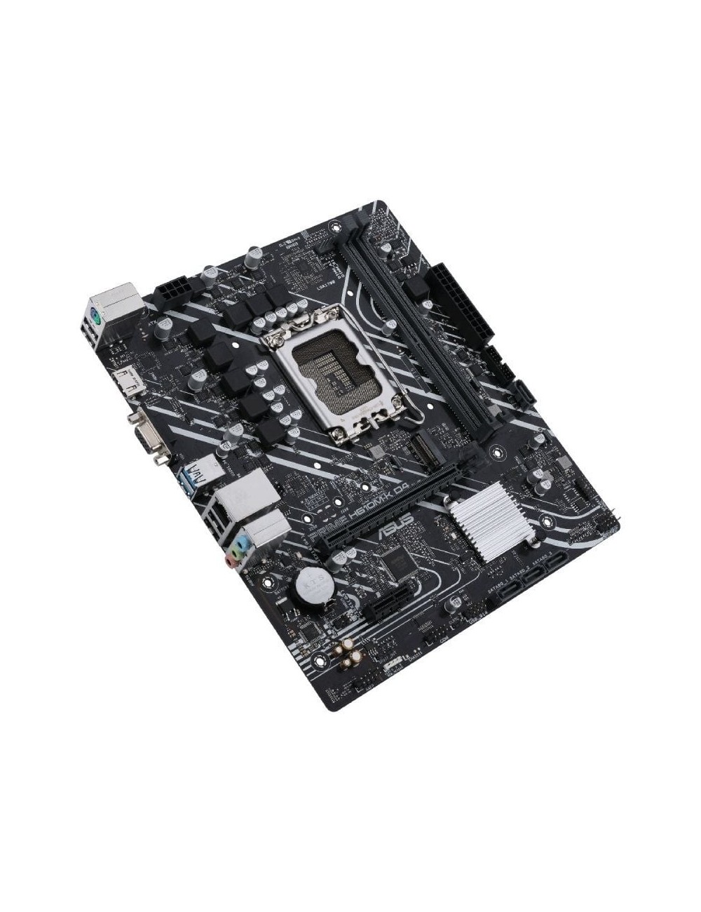 Placa Base Asus Prime H610M-K D4/ Socket 1700/ DDR4/ PCIe 4.0/ Micro ATX