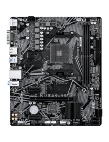 Placa Base Gigabyte A520M S2HP Socket AM4/ DDR4/ PCIe 3.0/ Micro ATX