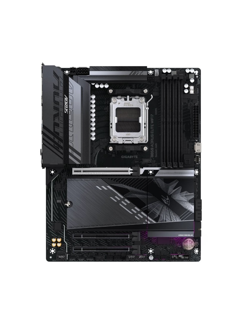 Placa Base Gigabyte B850 AORUS ELITE WIFI7 Socket AM5/ DDR5/ PCIe 5.0