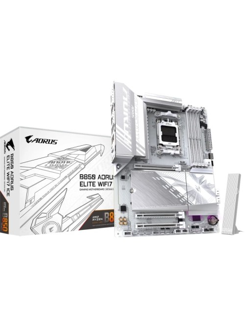 Placa Base Gigabyte B850 AORUS ELITE WIFI7 ICE Socket AM5/ DDR5/ PCIe 5.0