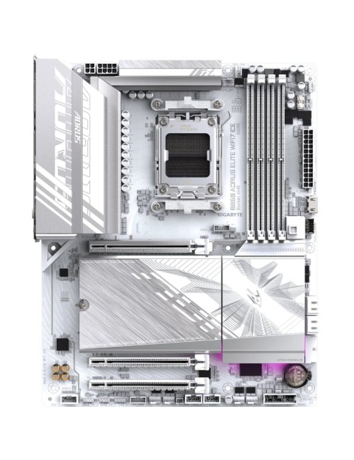 Placa Base Gigabyte B850 AORUS ELITE WIFI7 ICE Socket AM5/ DDR5/ PCIe 5.0