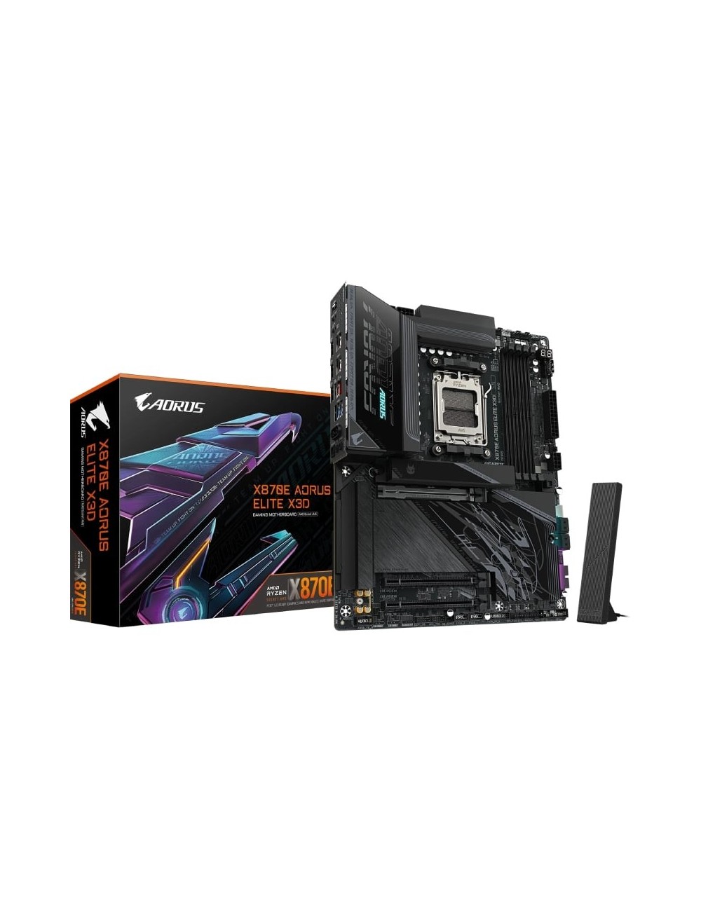 Placa Base Gigabyte X870E A ELITE X Socket AM5/ DDR5/ PCIe 5.0