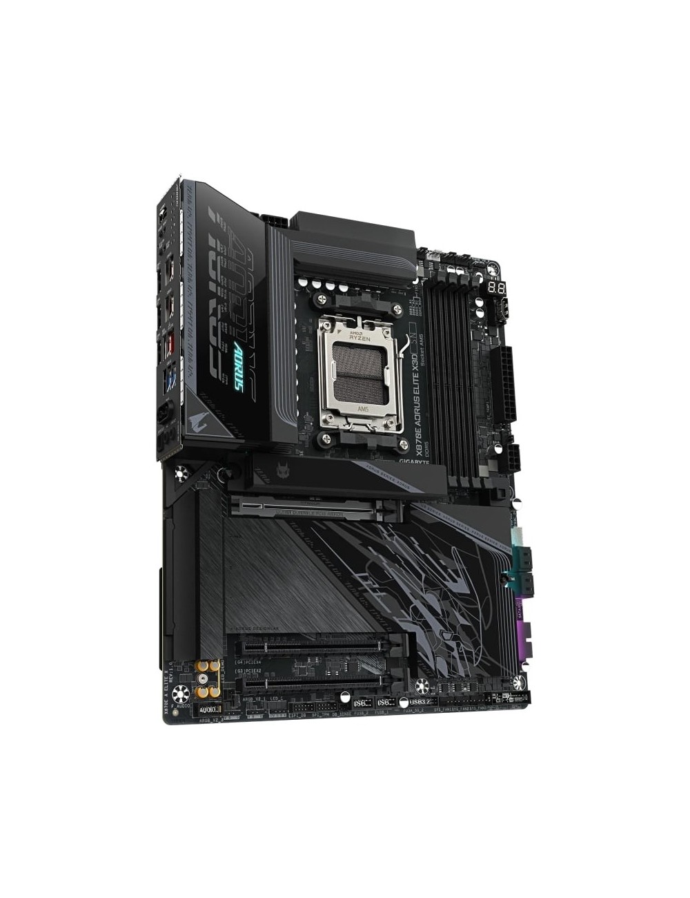 Placa Base Gigabyte X870E A ELITE X Socket AM5/ DDR5/ PCIe 5.0