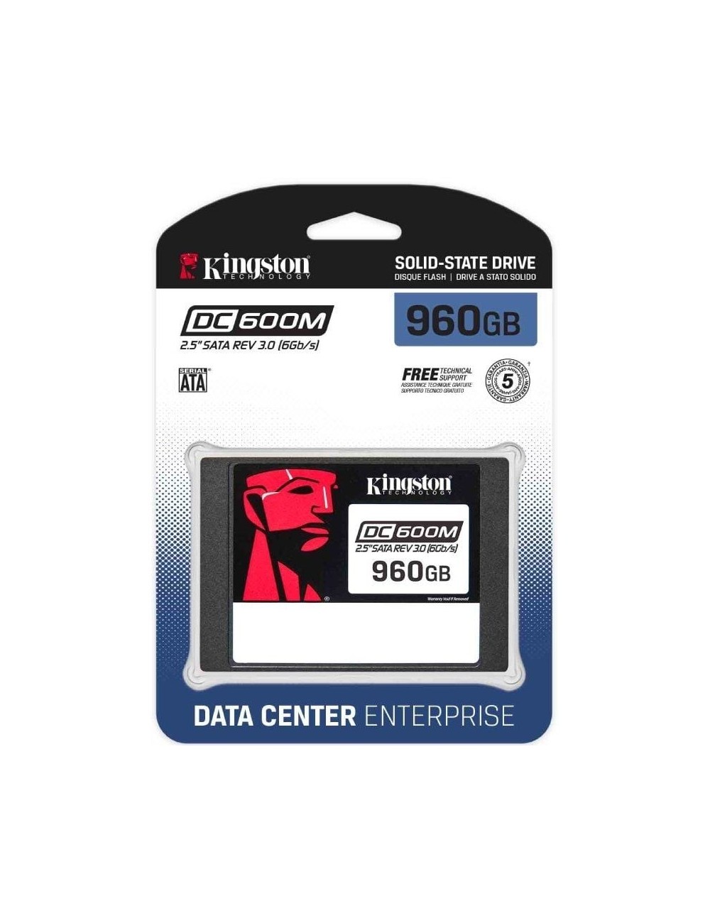 Disco SSD Kingston DC600M 960GB/ SATA III