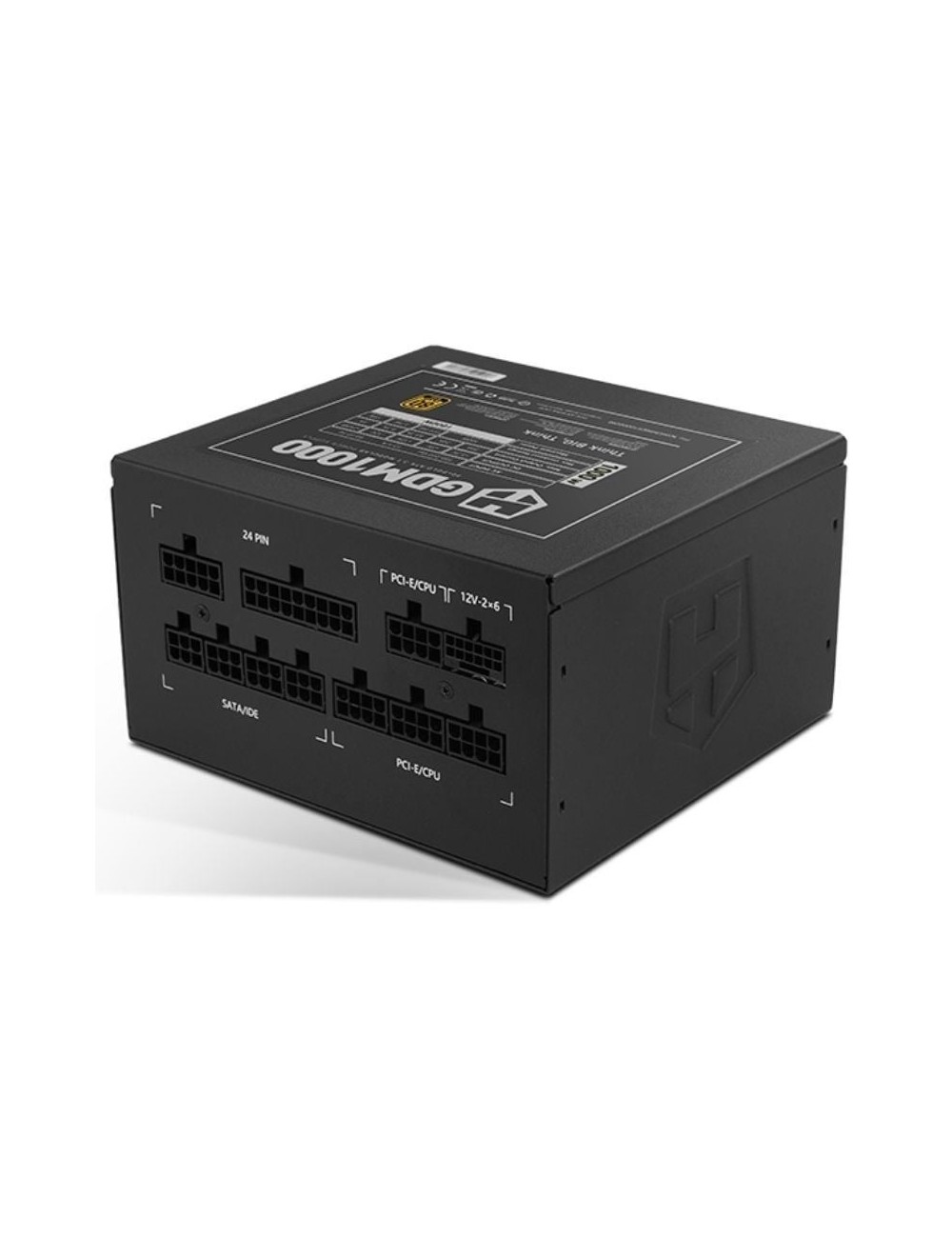 Fuente de Alimentación Nox Hummer GDM/ 1000W/ Ventilador 12cm/ ATX 3.1/ PCIe 5.1/ 80 Plus Gold