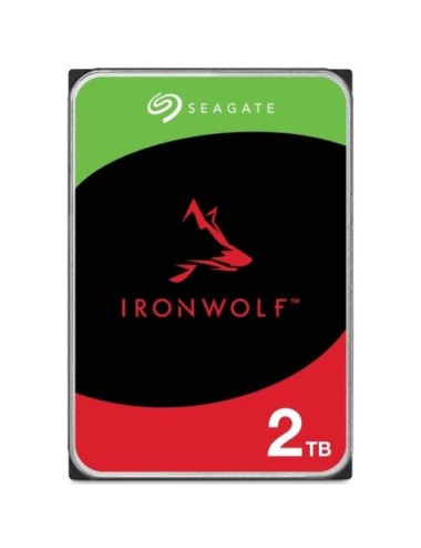Disco Duro Seagate IronWolf NAS ST2000VN003 2TB/ 3.5'/ SATA III/ 256MB
