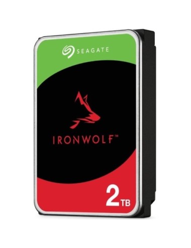 Disco Duro Seagate IronWolf NAS ST2000VN003 2TB/ 3.5'/ SATA III/ 256MB