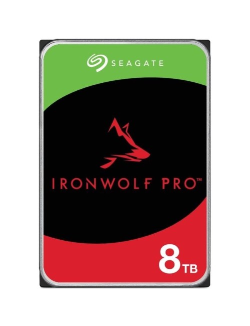 Disco Duro Seagate IronWolf Pro NAS ST8000NT001 8TB/ 3.5'/ SATA III/ 256MB