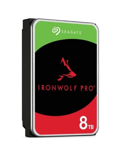 Disco Duro Seagate IronWolf Pro NAS ST8000NT001 8TB/ 3.5'/ SATA III/ 256MB