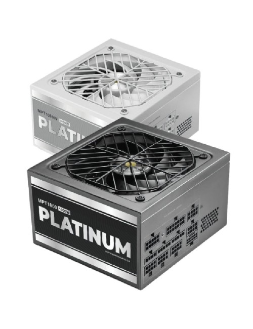 Fuente de Alimentación Mars Gaming MPT1000/ 1000W/ Ventilador 12cm/ ATX 3.1/ PCIe 5.1/ 80 Plus Platinum/ Negra