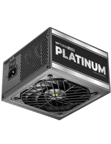 Fuente de Alimentación Mars Gaming MPT1000/ 1000W/ Ventilador 12cm/ ATX 3.1/ PCIe 5.1/ 80 Plus Platinum/ Negra