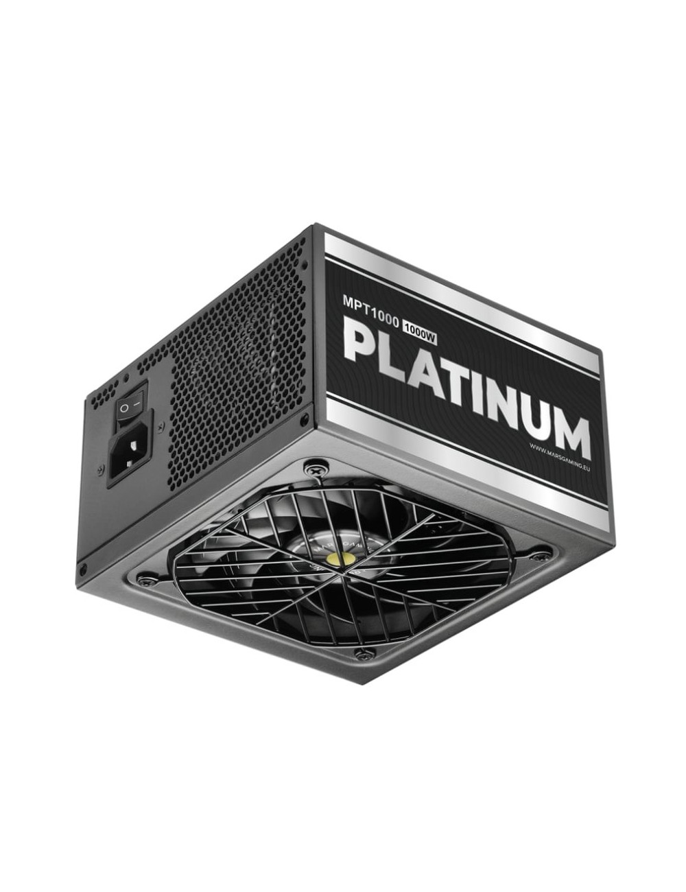 Fuente de Alimentación Mars Gaming MPT1000/ 1000W/ Ventilador 12cm/ ATX 3.1/ PCIe 5.1/ 80 Plus Platinum/ Negra