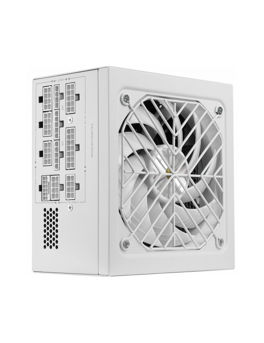 Fuente de Alimentación Mars Gaming MPT1000/ 1000W/ Ventilador 14cm/ ATX 3.1/ PCIe 5.1/ 80 Plus Platinum/ Blanca