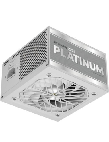 Fuente de Alimentación Mars Gaming MPT1000/ 1000W/ Ventilador 14cm/ ATX 3.1/ PCIe 5.1/ 80 Plus Platinum/ Blanca