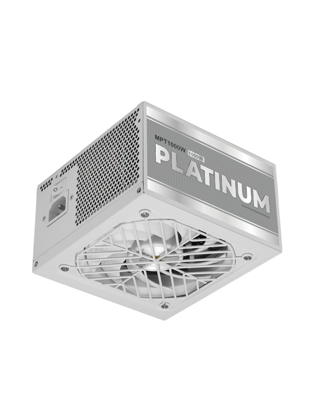 Fuente de Alimentación Mars Gaming MPT1000/ 1000W/ Ventilador 14cm/ ATX 3.1/ PCIe 5.1/ 80 Plus Platinum/ Blanca