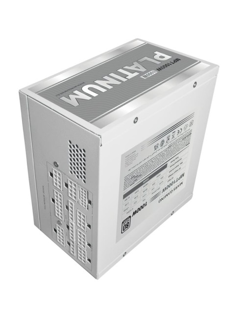 Fuente de Alimentación Mars Gaming MPT1000/ 1000W/ Ventilador 14cm/ ATX 3.1/ PCIe 5.1/ 80 Plus Platinum/ Blanca