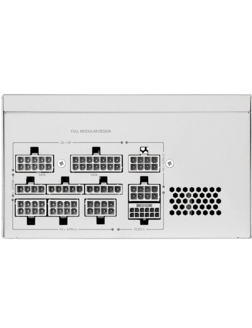 Fuente de Alimentación Mars Gaming MPT1000/ 1000W/ Ventilador 14cm/ ATX 3.1/ PCIe 5.1/ 80 Plus Platinum/ Blanca