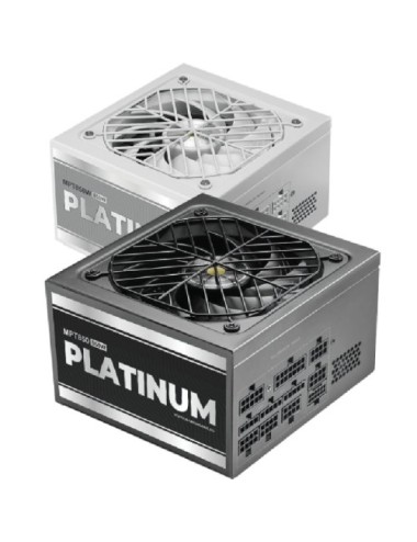 Fuente de Alimentación Mars Gaming MPT850/ 850W/ Ventilador 14cm/ ATX 3.1/ PCIe 5.1/ 80 Plus Platinum/ Negra