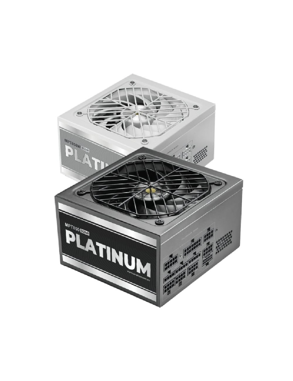Fuente de Alimentación Mars Gaming MPT850/ 850W/ Ventilador 14cm/ ATX 3.1/ PCIe 5.1/ 80 Plus Platinum/ Negra