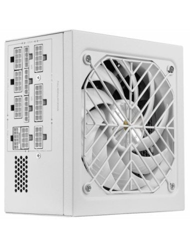 Fuente de Alimentación Mars Gaming MPT850/ 850W/ Ventilador 14cm/ ATX 3.1/ PCIe 5.1/ 80 Plus Platinum/ Blanca