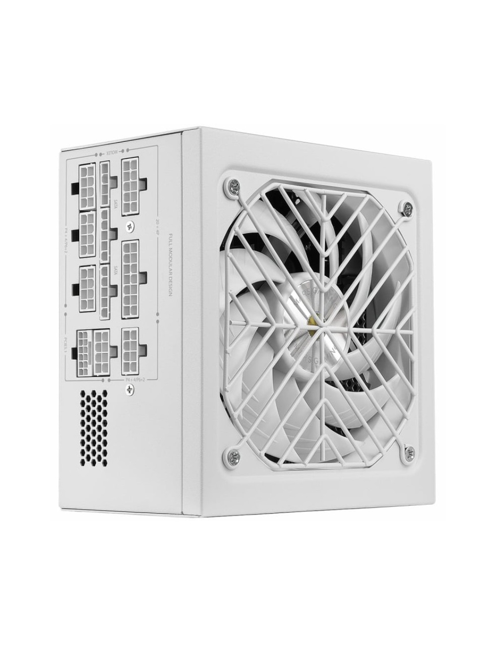 Fuente de Alimentación Mars Gaming MPT850/ 850W/ Ventilador 14cm/ ATX 3.1/ PCIe 5.1/ 80 Plus Platinum/ Blanca