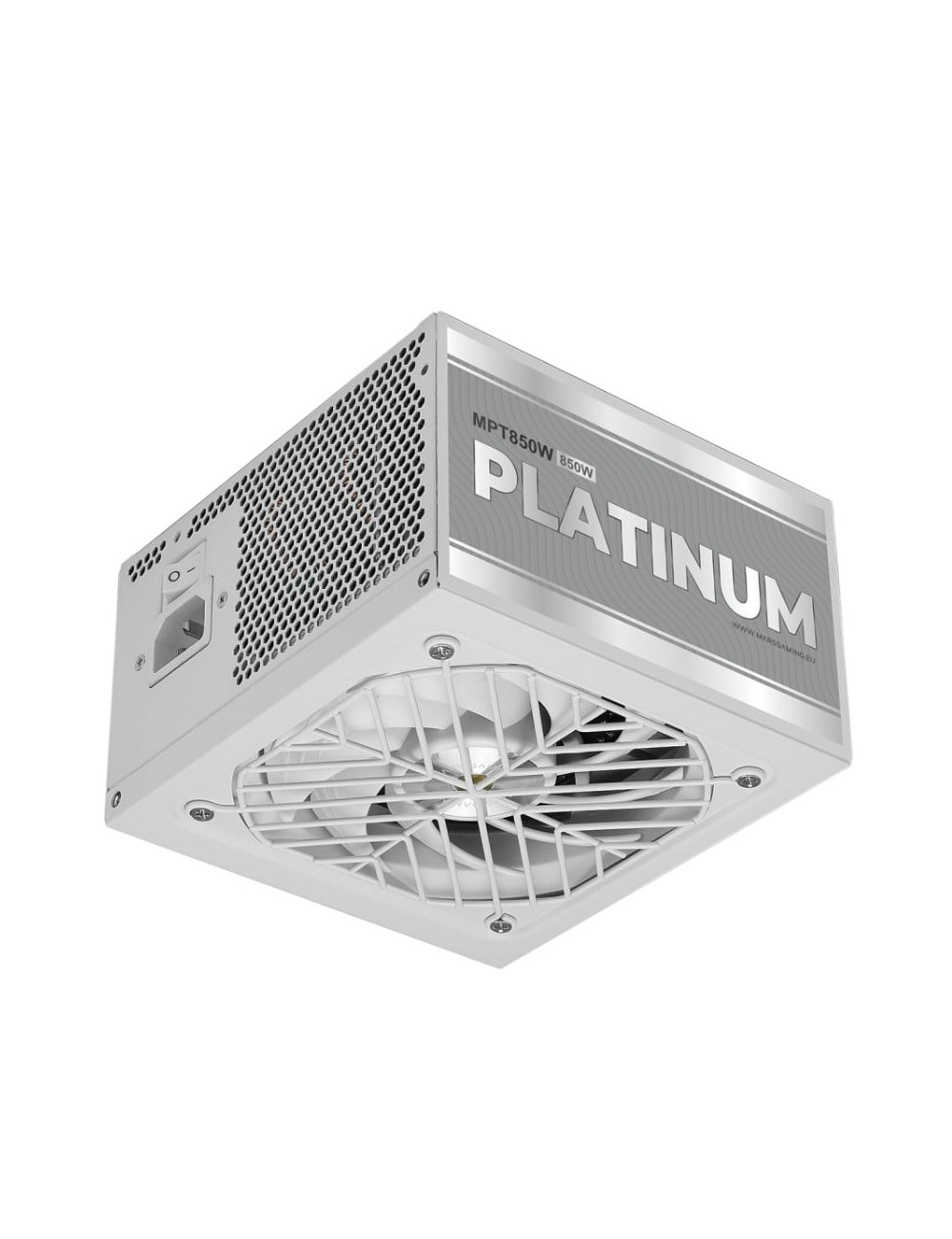 Fuente de Alimentación Mars Gaming MPT850/ 850W/ Ventilador 14cm/ ATX 3.1/ PCIe 5.1/ 80 Plus Platinum/ Blanca