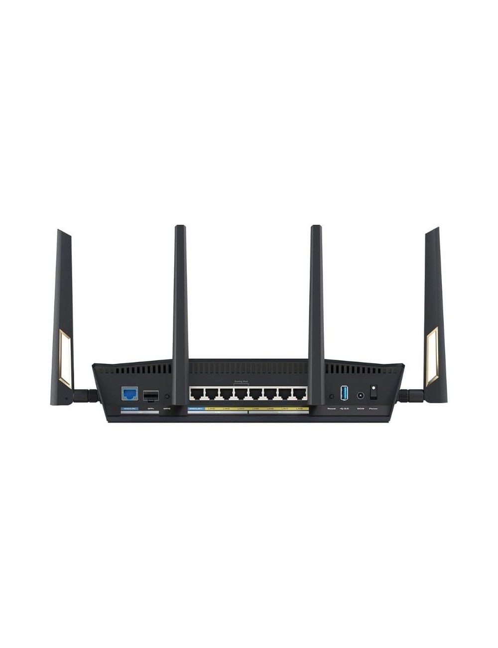Router Inalámbrico Asus RT-BE88U/ WiFi 7/ 7200Mbps/ 2.4GHz 5GHz/ 4 Antenas/ WiFi 802.11be/ax/ac/n/a/ - n/b/g