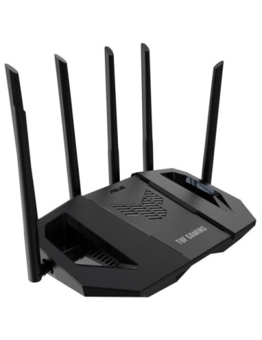 Router Inalámbrico 5G Móvil Asus TUF Gaming BE6500/ WiFi 7/ 6500Mbps/ 2.4GHz 5GHz/ 6 Antenas/ WiFi 802.11be/ax/ac/n/a/ - n/b/g