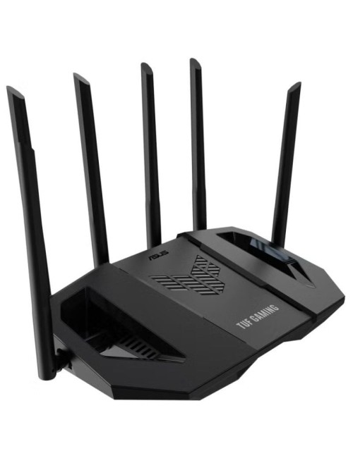 Router Inalámbrico 5G Móvil Asus TUF Gaming BE6500/ WiFi 7/ 6500Mbps/ 2.4GHz 5GHz/ 6 Antenas/ WiFi 802.11be/ax/ac/n/a/ - n/b/g