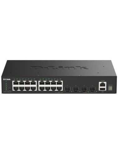 Switch Gestionable D-Link DGS-1530-20/E 16 Puertos/ RJ-45 10/100/1000